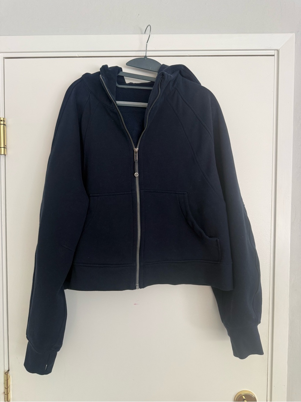 lululemon athletica Navy Full-Zip Hoodie Jacket